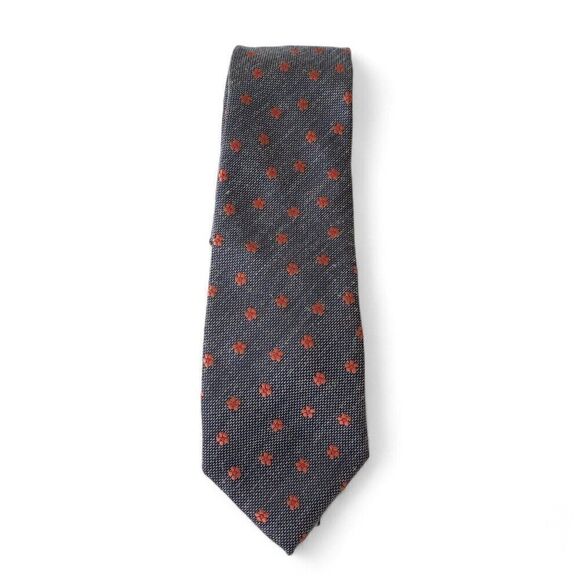 Life After Denim Flower SprezzaBox Hand Crafted Neck Tie - Picture 1 of 3